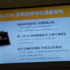联发科十核处理器Helio X20正式发布